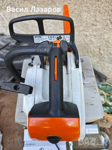 Моторна резачка STIHL MS 192 T, снимка 3 - Моторни триони/резачки - 55231411