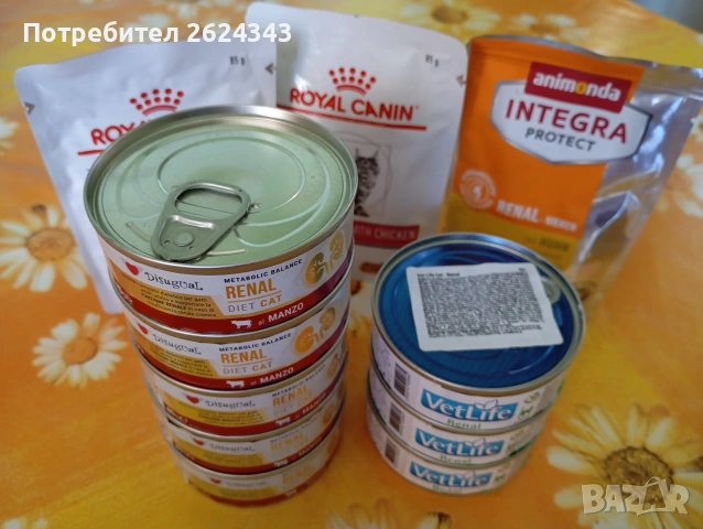 Консерви за котки Farmina Vet Life Cat Renal/Disugual Metabolic Balance Cat Renal, снимка 2 - Други - 54912351
