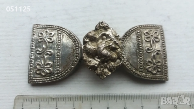 сребърни възрожденски пафти , снимка 2 - Антикварни и старинни предмети - 54068096
