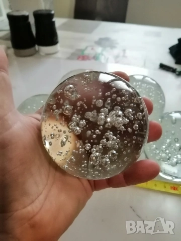 Стъклени топки за декорация, снимка 3 - Декорация за дома - 54014817