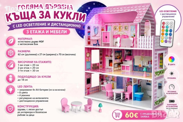 къща за кукли