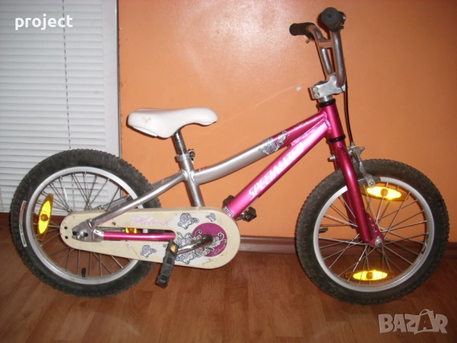 SPECIALIZED 16" USA АЛУМИНИЕВ детски велосипед,колело +спомагателни.Идеален.