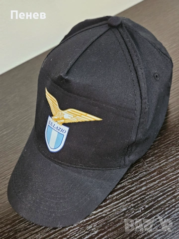 Шапка с лого на Лацио Lazio, снимка 3 - Шапки - 54839568