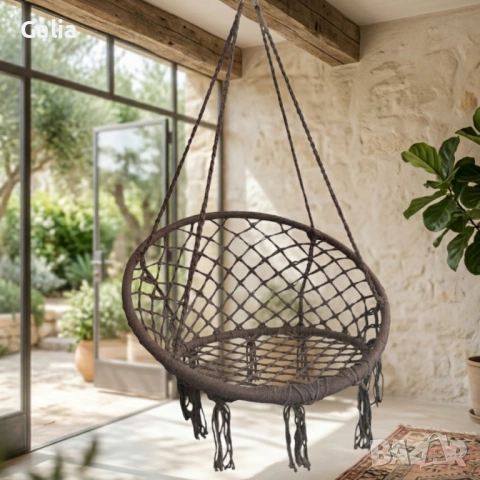 Висяща градинска люлка, снимка 10 - Градински мебели, декорация  - 54289608