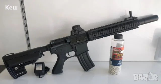 Airsoft M4A1 карабина с пластмасови топчета
