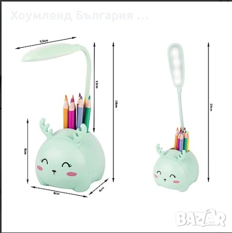 Детска нощна лампа с поставка за телефон, снимка 5 - Детски нощни лампи - 54355178