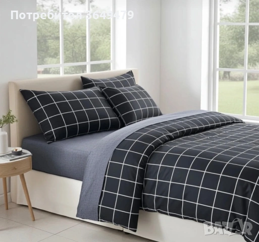 Спален комплект от 4 части с ластик