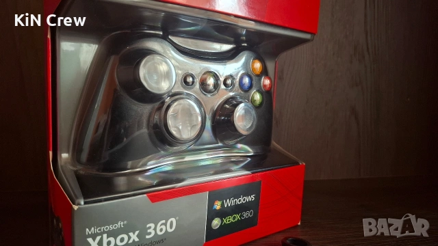 Microsoft Xbox 360 Controller - Wired / Оригинален жичен контролер, снимка 2 - Аксесоари - 54396826