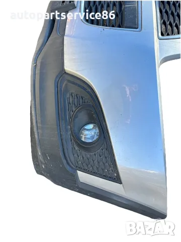 Предна броня сребриста комплект за Chevrolet Captiva 2.2 VCDi (2013) #45566Предна броня сребриста ко, снимка 3 - Части - 55478910
