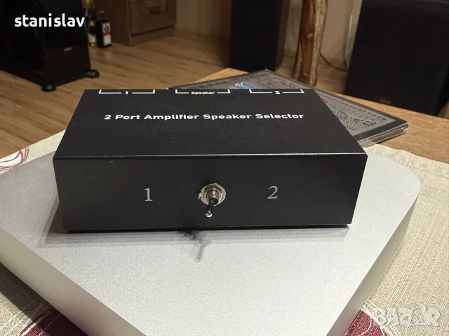 2 port amplifier speaker selector