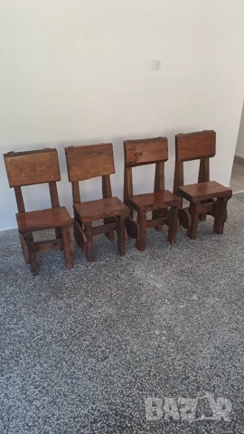 Дървени столчета, снимка 3 - Столове - 55062417