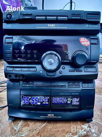CD Receiver Sony HCD RX80, снимка 3 - Аудиосистеми - 55252701