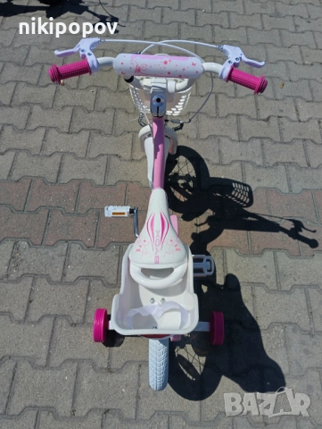 X Детски велосипед 14" FLOWER pinky, снимка 10 - Велосипеди - 54395013