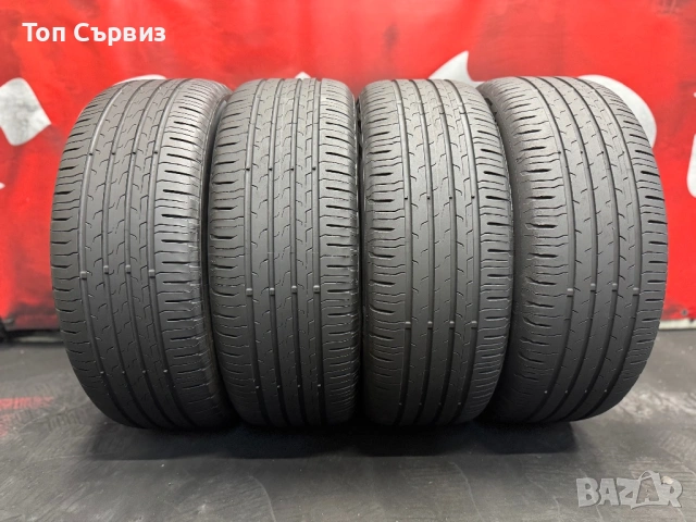 215 55 17, Летни гуми, Continental EcoContact6, 4 броя, снимка 2 - Гуми и джанти - 53952211