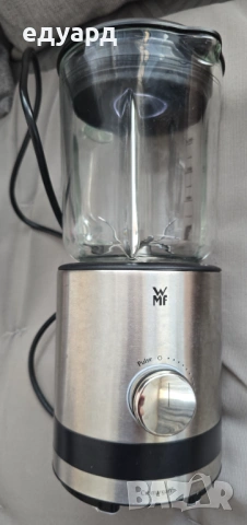 Модел: Шейкър WMF KÜCHENminis Standmixer 0.8L, стъклена кана, като нов., снимка 2 - Блендери - 54910808