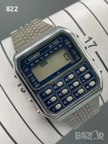 Часовник CASIO C-701, снимка 6 - Антикварни и старинни предмети - 55492149