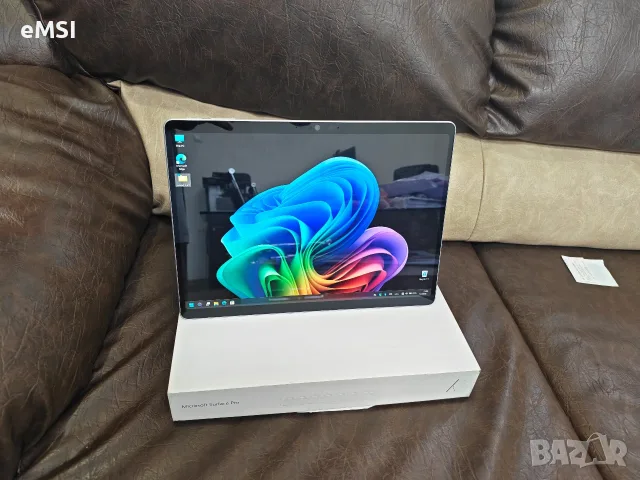 MS Surface Pro 11 Snapdragon X Plus 10core -100% батерия,22 заряда, снимка 4 - Лаптопи за работа - 55588591