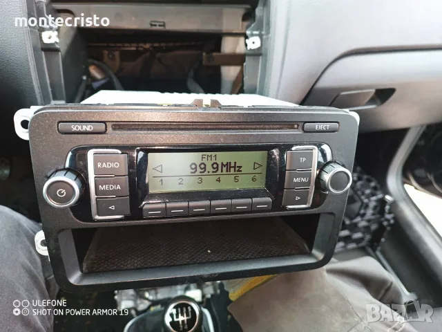 MP3 CD Radio VW Polo V 6R1 хечбек (2009-2014г.) 5M0035156B / 5M0 035 156 B, снимка 4 - Аксесоари и консумативи - 55182166