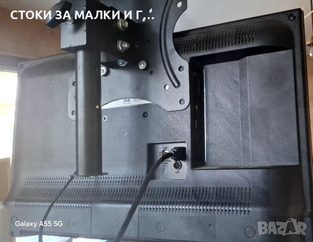 JVC телевизор 24 инча LED дисплей, използван, снимка 6 - Телевизори - 54903376