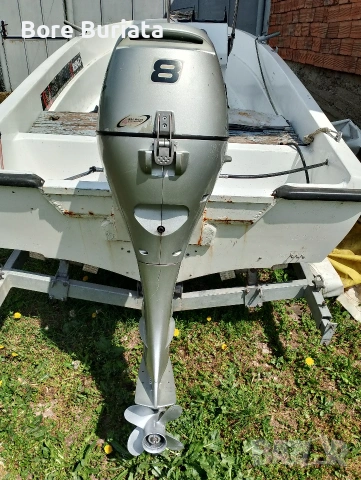 извънбордов двигател лодка , снимка 2 - Воден транспорт - 54273373