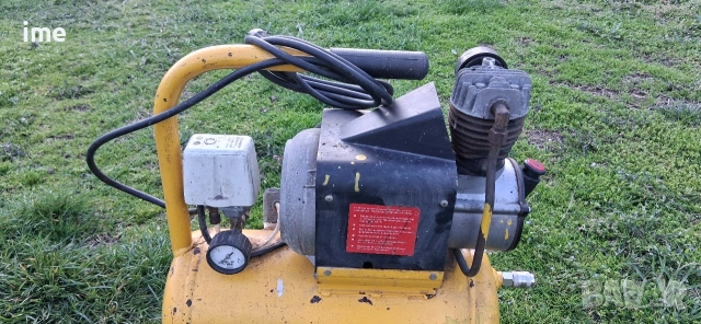 Маслен компресор за въздух. НОМЕР 02. Hobby Master. 20 литра бутилка. Работещ. Внос от Германия., снимка 14 - Компресори - 53979024