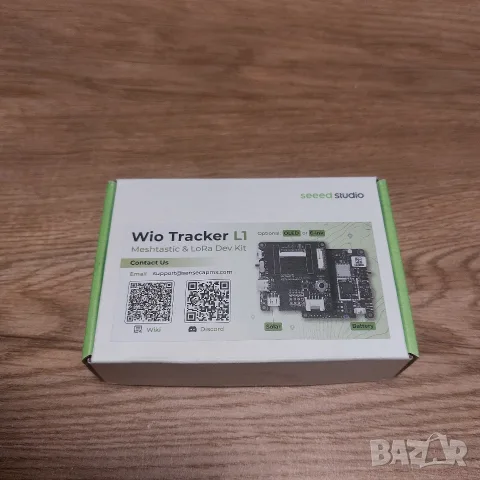 Чисто нов Wio Tracker L1 Meshtastic LoRa GPS Тракер / Dev Kit Seeed Studio – Off-Grid Комуникация