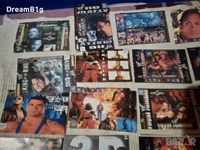 Листчета WWF / WWE кечисти, снимка 2 - Колекции - 52917474
