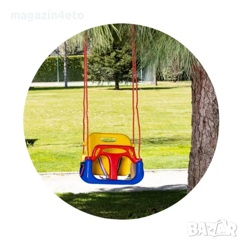 Голям батут Playground 200 см с пързалка зелена, снимка 3 - Надуваеми играчки - 55704081