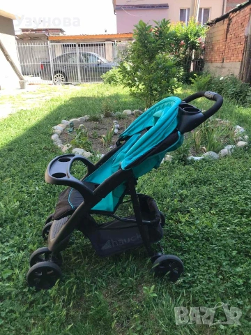 Лятна количка Hauck Citi Neo II Caviar/Aqua, снимка 3 - Детски колички - 55052098