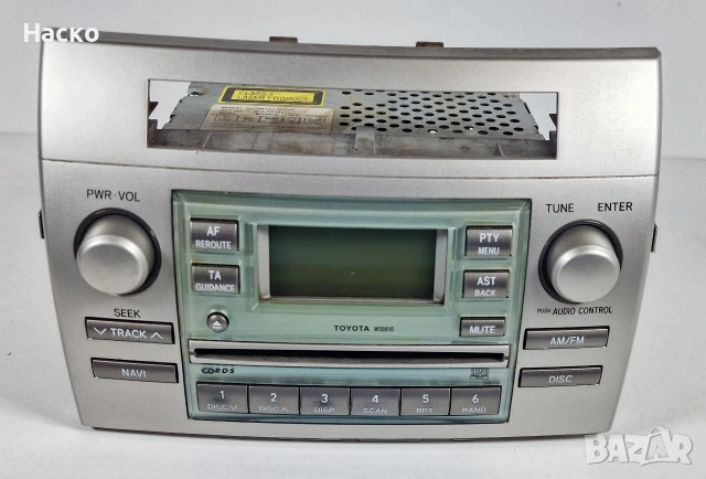 Радио СД Radio CD Toyota Corolla Verso Тойота Корола Версо 86120-0F010 2004-2009г