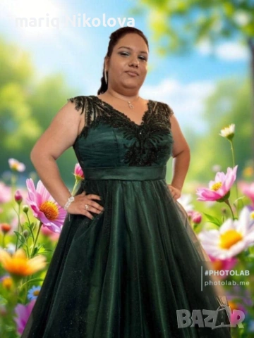 продавам бална рокля мниго запазена  лично предаване, снимка 2 - Рокли - 54196394