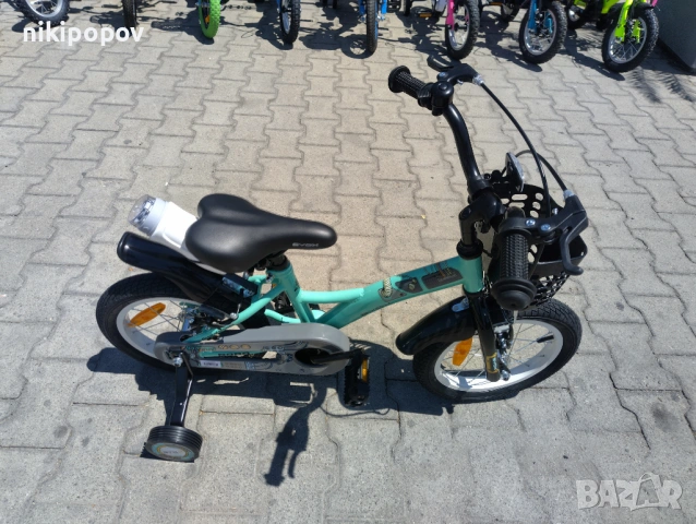 X Детски велосипед 14" ROBO мента, снимка 3 - Велосипеди - 54395049