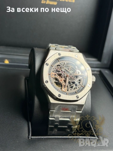 Audemars Piguet Royal Oak Skeleton Мъжки Часовник С Механичен Механизъм Код Chronolux27, снимка 6 - Мъжки - 55080376