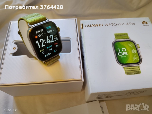 Спортен смарт часовник Huawei fit 4 Pro , снимка 8 - Друга електроника - 54808406