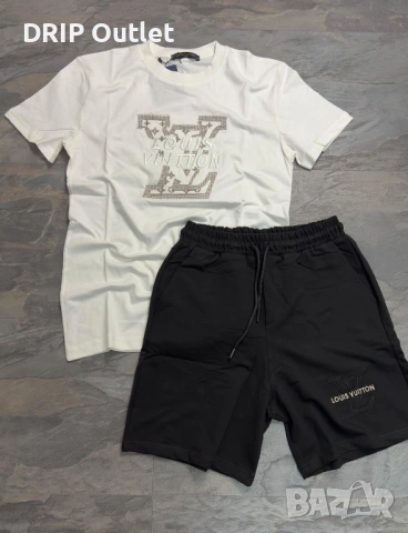 !НОВИ 12 МОДЕЛА! Мъжки летни екипи |CALVIN|BALENCIAGA|LV|N*KE, снимка 9 - Спортни дрехи, екипи - 54567415