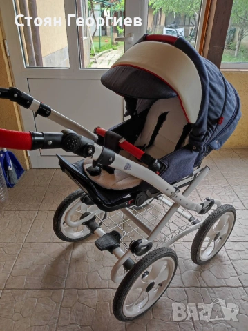 Използвана бебешка количка Adamex Marcello 3в1, снимка 7 - Детски колички - 54323037