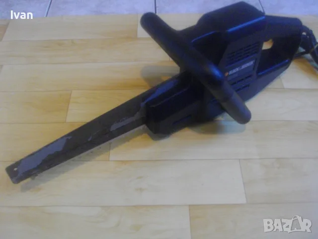 ЕЛ. ТРИОН РЕЗАЧКА ЗА ТУХЛИ ГАЗОБЕТОН И ДЪРВА С НОЖ ЗА YTONG ПОЧТИ НОВ BLACK DECKER BD 380 НЕМСКИ , снимка 2 - Други инструменти - 55694745