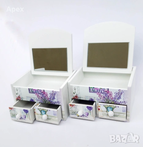 Кутия за Бижута.Подаръчна Дървена Kутия за Bижута. Винтидж Органайзер за Bижута. Кутии за Бужъта., снимка 6 - Други - 54012261