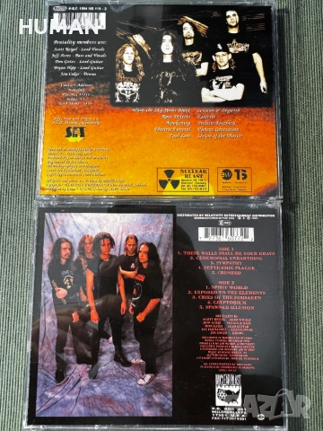 Brutality - Carcass - Monstrosity - In Battle - Cradle, снимка 4 - CD дискове - 54424376