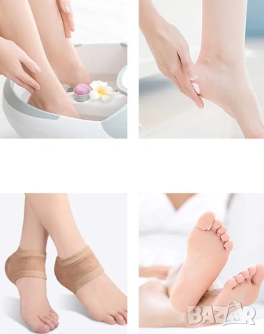 Гел Силиконов Протектор за Петата Подплънки за Петата Подложки за Петата Възстановяваща Възглавница, снимка 8 - Други - 54067761