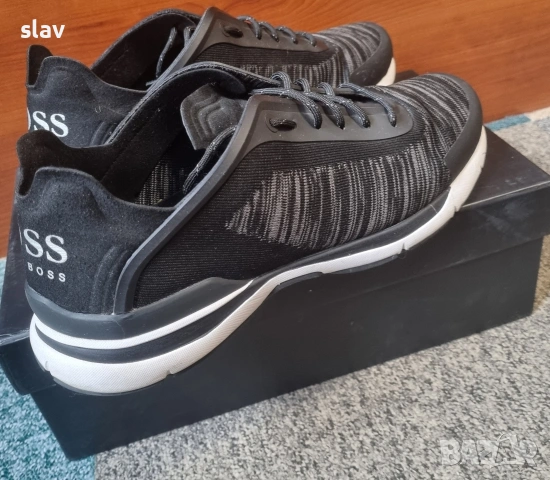 Hugo Boss - мъжки сникърси, 44, снимка 3 - Спортни обувки - 54647309