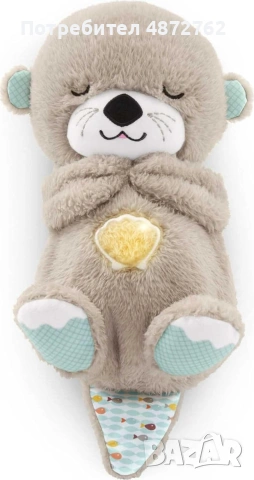 Интерактивна играчка Fisher Price - Видра Soothe 'n Snuggle, снимка 2 - Плюшени играчки - 55123965