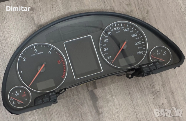 Километраж Audi A4 B7 Цветен дисплей за дизел