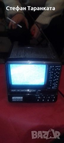 Аналогов телевизор със радио тунер , снимка 2 - Радиокасетофони, транзистори - 54139162