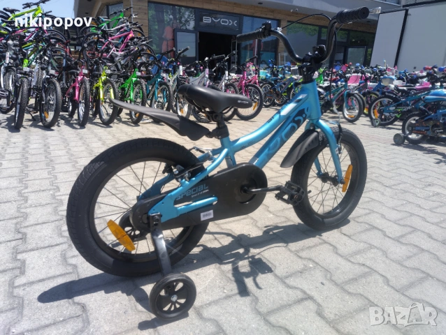 X Детски алуминиев велосипед 16" SPECIAL син, снимка 11 - Велосипеди - 54395380
