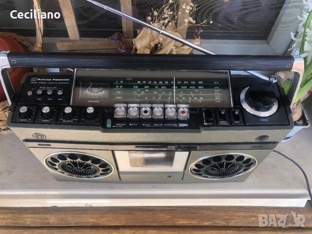 National Panasonic RS-466  (Japan-радиокасетофон от 1975), снимка 4 - Радиокасетофони, транзистори - 54003265