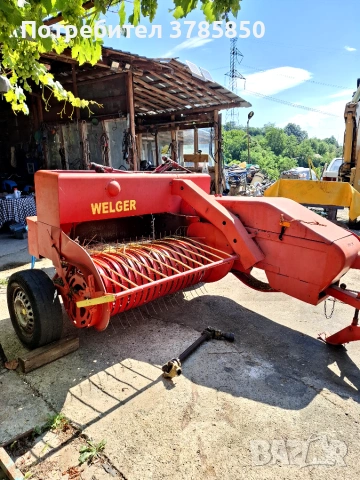 Продавам балеровачка Welger 51  , снимка 2 - Селскостопанска техника - 55273934