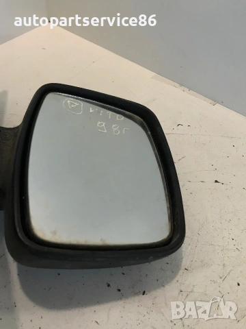 Дясно странично огледало черно за Mercedes Vito W638 (1999) 202242, снимка 2 - Части - 55177768