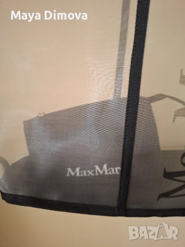 MaxMara мрежеста чанта и несесер, снимка 2 - Чанти - 54721692