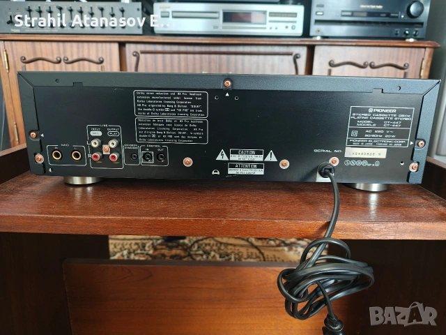Pioneer CT-447 Двуглав Стерео Дек, снимка 9 - Декове - 54108614